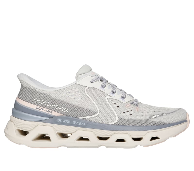 (取寄) スケッチャーズ レディース グライド-ステップ アルタス アドレナリン ラッシュ ハンズ フリー スリップ-インス SKECHERS women Glide-Step Altus Adrenaline Rush Hands Free Slip-Ins Natural Grey Skechers Slip-ins: Glide-Step Altus - Adrenaline Rush | SKECHERS JP