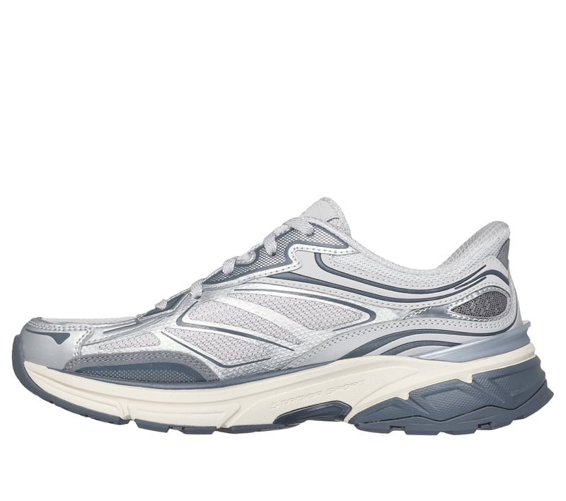 SKECHERS スリップインズ スタミナ スポート：シルバー スケッチャーズ スリップインズ：スタミナ スポート | SKECHERS JP