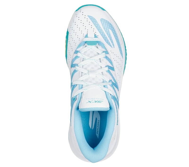 Relaxed Fit: Viper Court Rally - WHITE / LIGHT BLUE