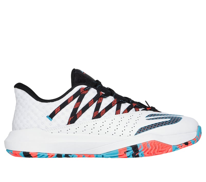 Relaxed Fit: Viper Court Rally - WHITE / PINK / LIGHT BLUE