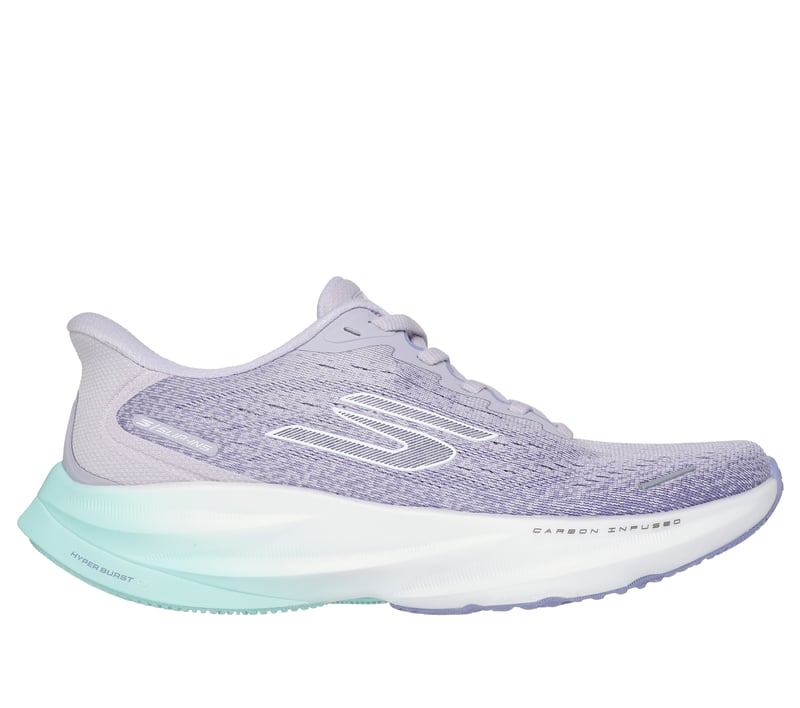 (新品)SKECHERS GO RUN SLIP-INS パープル Skechers Slip-ins: Aero Spark