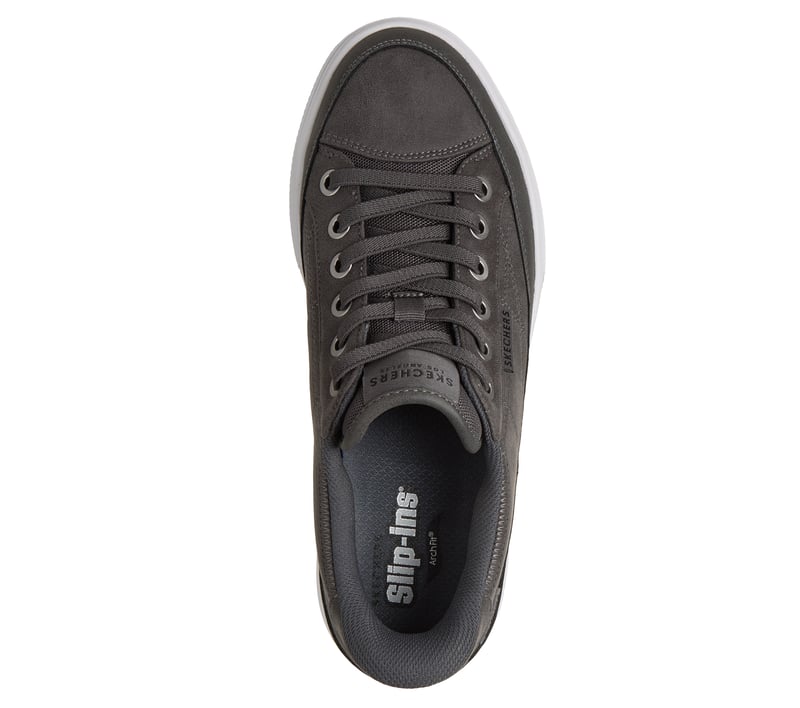 Skechers Slip-ins: Arch Fit Arcade - Join Ya There - CHARCOAL