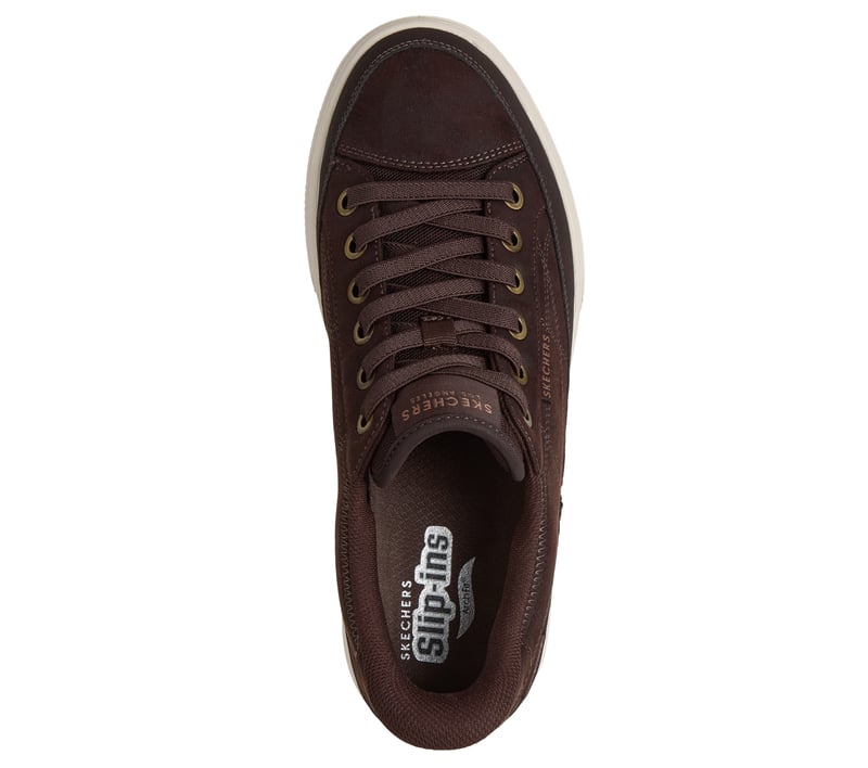 Skechers Slip-ins: Arch Fit Arcade - Join Ya There - CHOCOLATE
