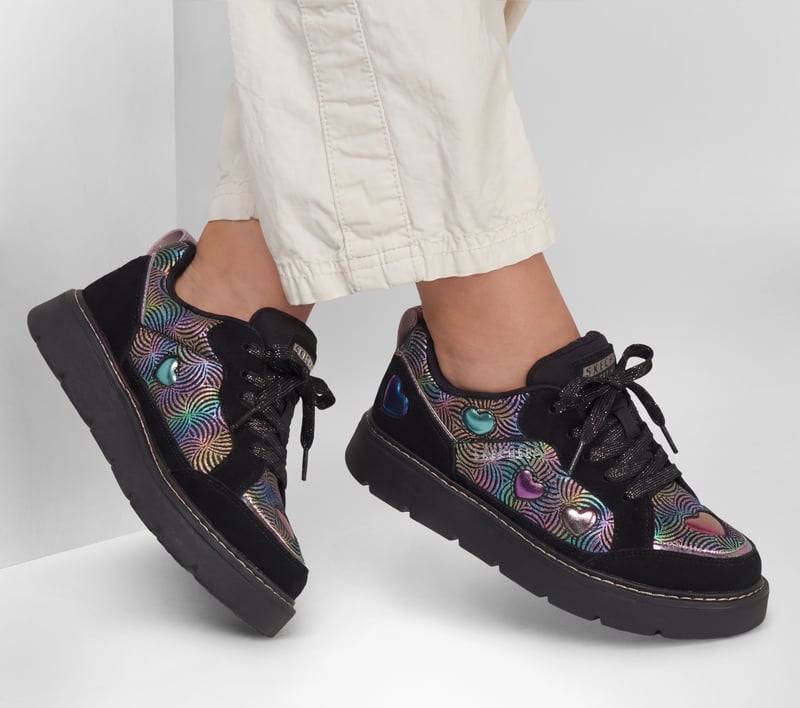 TOUCH smile ベルクロスニーカー 252-S-15 ブラック Keepsakes Cozy - Street Hiker Pops