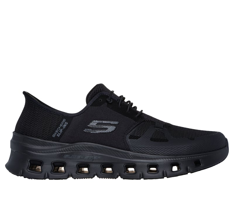 SKECHERS Slip-Ins ブラック スニーカー Skechers Slip-ins Work Slip-Resistant: Glide-Step Pro