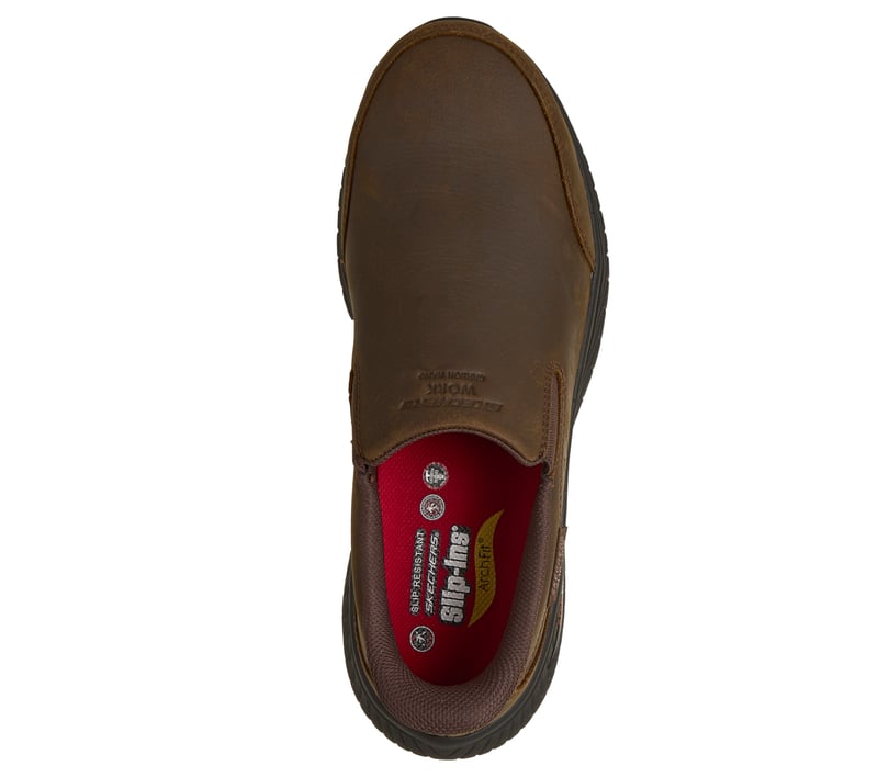 クック　1104545 Skechers Slip-ins Work Slip-Resistant: Arch Fit Crosser