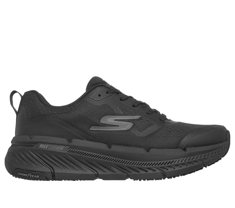 靴 SKECHERS Max Cushioning Premier 2.0 27cm Work Slip-Resistant: Max Cushioning Premier 2.0 - BLACK