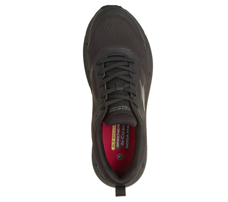Work Slip-Resistant: Max Cushioning Premier 2.0 - BLACK