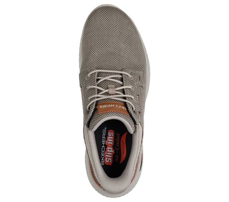 Skechers Slip-ins Relaxed Fit: Arch Fit Crosser - Ruger - TAUPE