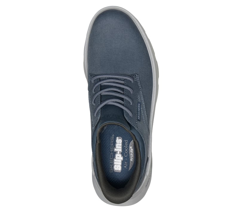 straat133 Male Skechers Men's Black Jake Arch Fit MaxTRAX® Soft Toe SRO Slip