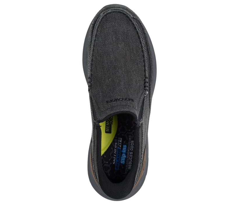 Skechers Slip-ins Relaxed Fit: Pollard - Rohan - BLACK