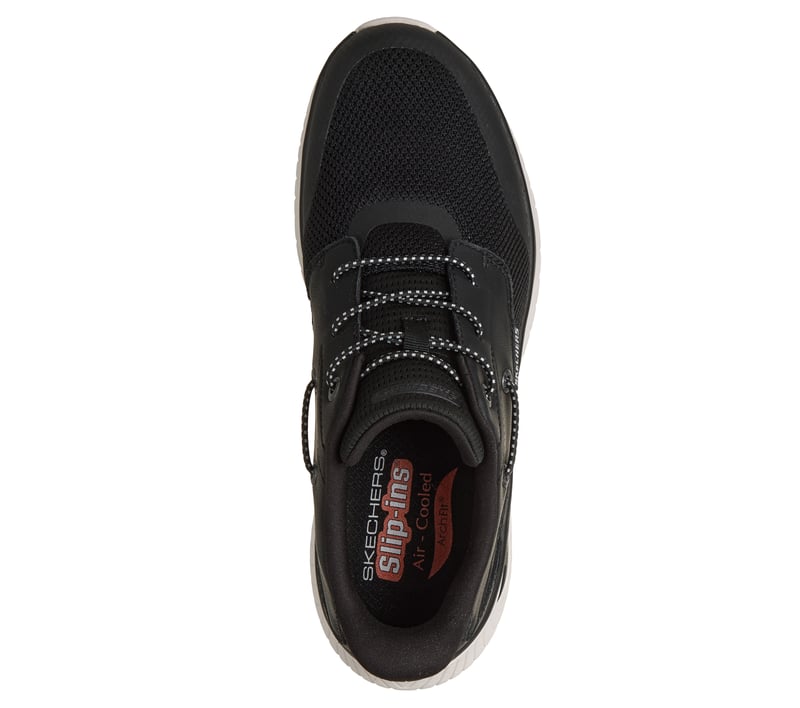Skechers Slip-ins Relaxed Fit: Arch Fit Crosser - Frederick - BLACK