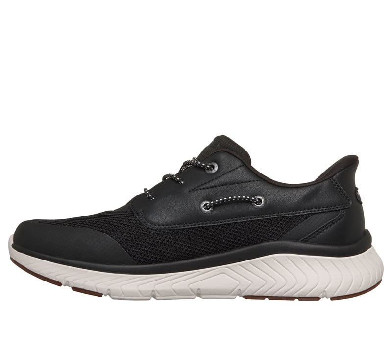 Skechers Slip-ins Relaxed Fit: Arch Fit Crosser - Frederick - BLACK
