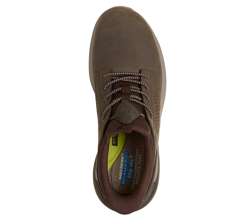 min86 Skechers Slip-ins Relaxed Fit: Slade 2.0 - Encore - DARK TAUPE