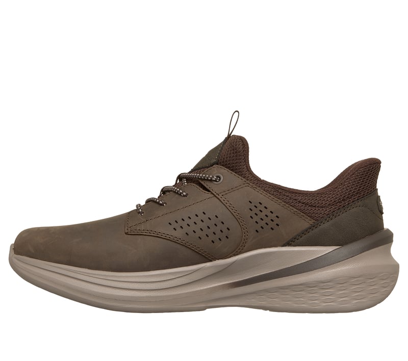 Skechers Slip-ins Relaxed Fit: Slade 2.0 - Encore - DARK TAUPE