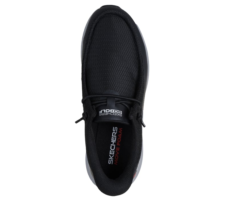 Skechers Slip-ins Relaxed Fit: GO GOLF Flight - Moc - BLACK