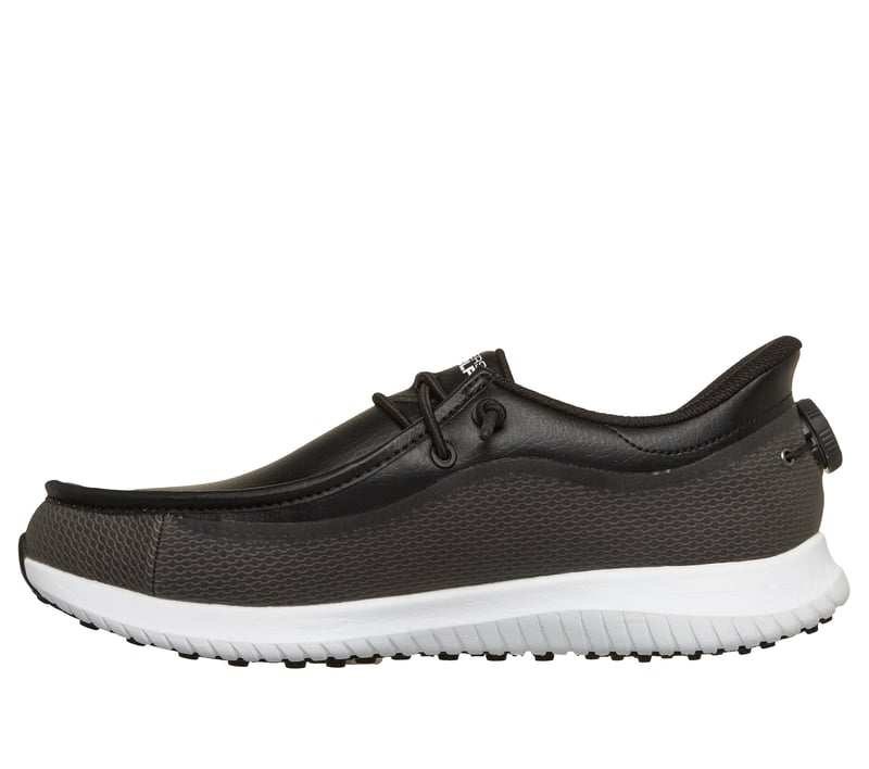 Skechers Slip-ins Golf Relaxed Fit: Flight - Moc Twist Fit - BLACK