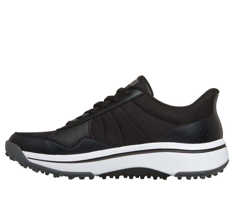 Skechers Slip-ins: GO GOLF Arch Fit - Line Up 2.0 - BLACK / WHITE