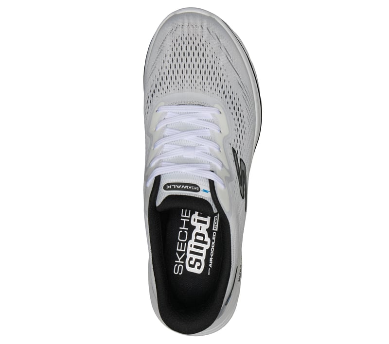 白石 Skechers Slip-ins: GO WALK 8 - WHITE / BLACK