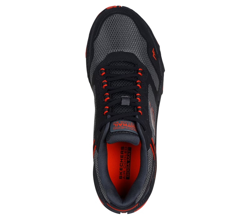 GO RUN Trail Altitude 2.0 - Marble Rock 3.0 - BLACK / ORANGE