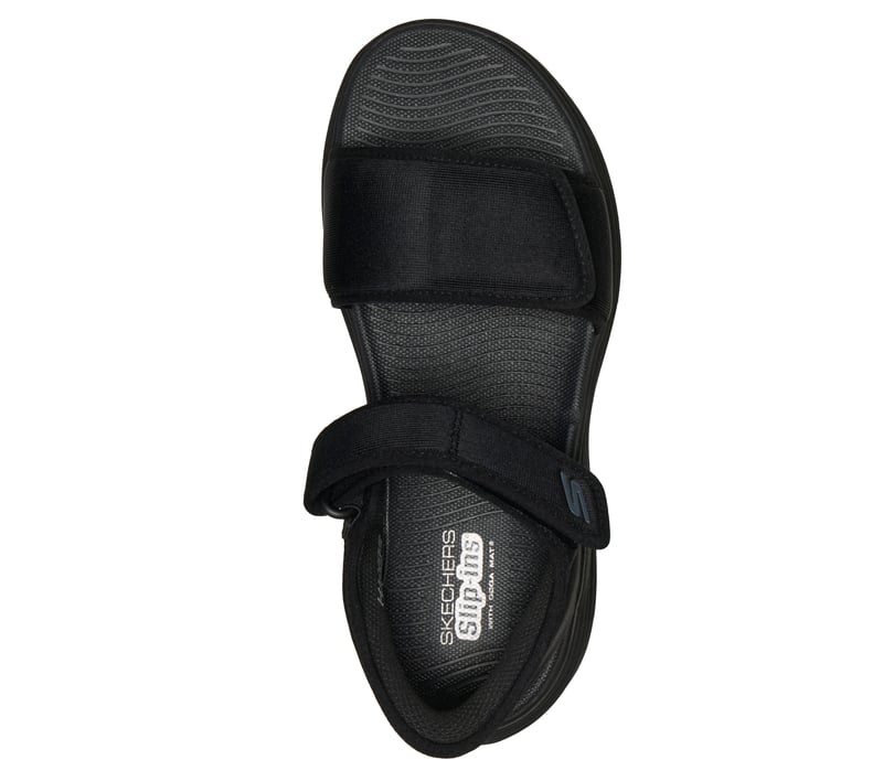 Skechers Slip-ins: Max Cushioning Endeavour Sandal - Javin - BLACK