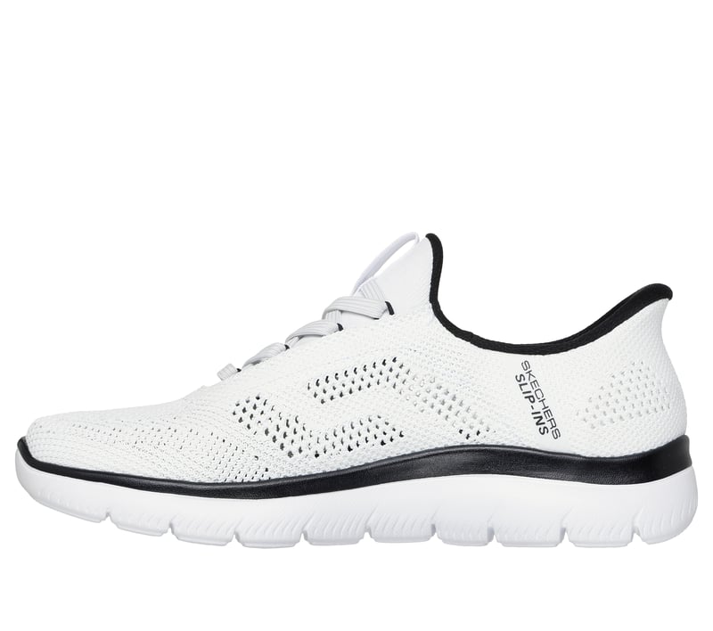Skechers Slip-ins: Summits - Perfo - WHITE / BLACK