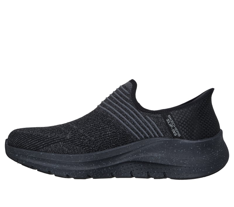 スケッチャーズ　アーチフィット スリップインズサンダル ブラック 25cm SKECHERS（スケッチャーズ） スリップインズ レディース サンダル