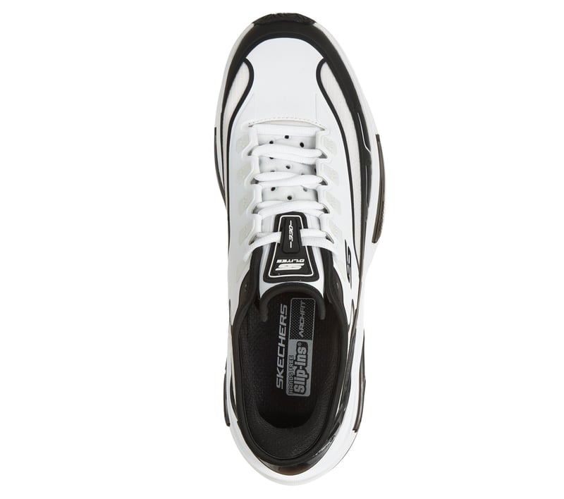 Skechers Slip-ins: Arch Fit D'Lites 330 - WHITE / BLACK