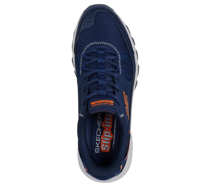 Skechers Slip-ins: Dynamite AT - Escapar - NAVY / ORANGE