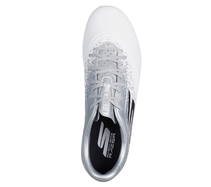 Skechers Razor 1.5 Academy FG - WHITE / SILVER