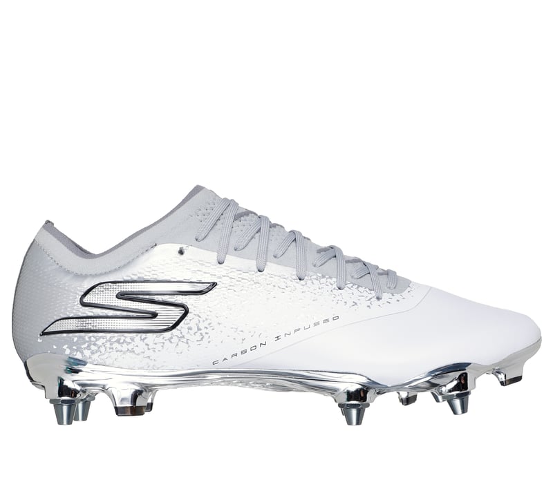 Skechers Razor Academy Firm Ground - Black/Silver - Adult