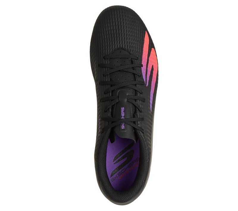 skkk　2点 Skechers SKX_2 Academy FG - BLACK / PURPLE