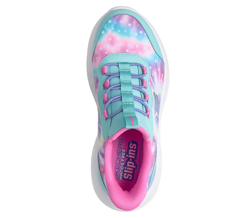 Skechers Slip-ins: Bounder Pro - Rainbow Rush - TURQUOISE / MULTI