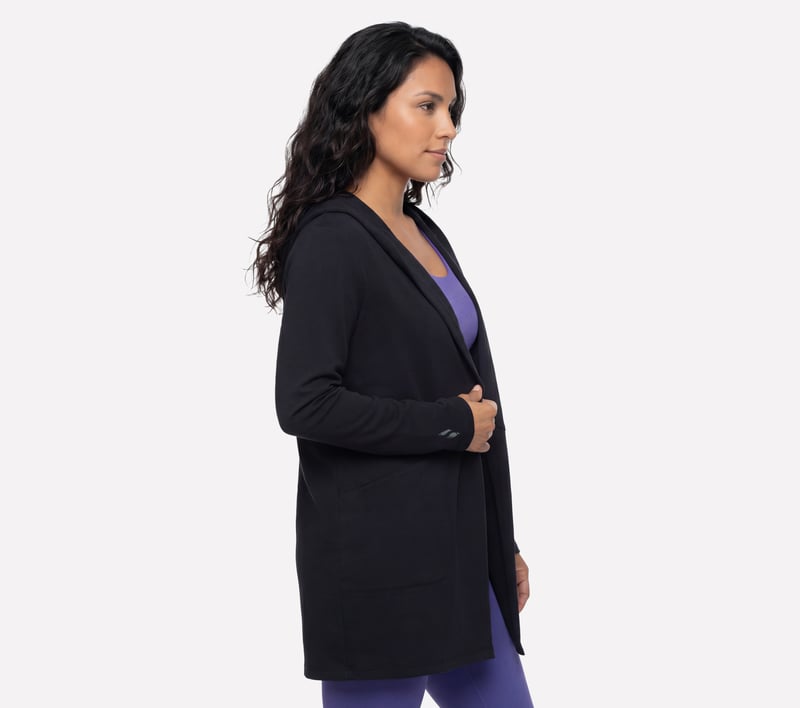Cozy Luxe Restful Hoodigan - BLACK
