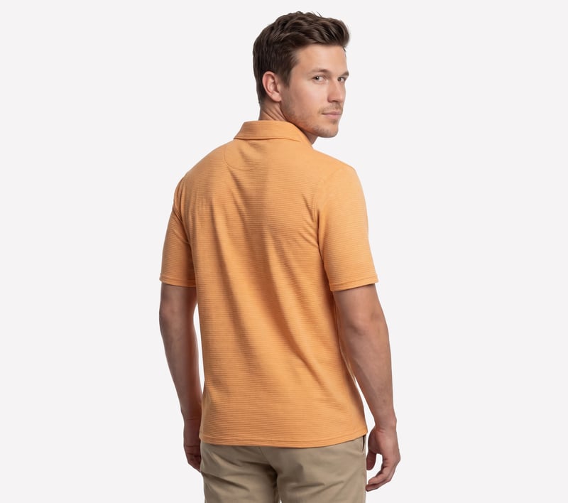 GO GOLF GO DRI All Day Stripe Polo