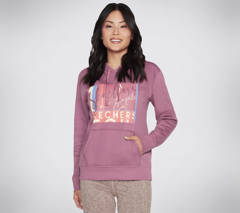 スケッチャーズ スケッチスウェット ニット プルオーバー フーディ