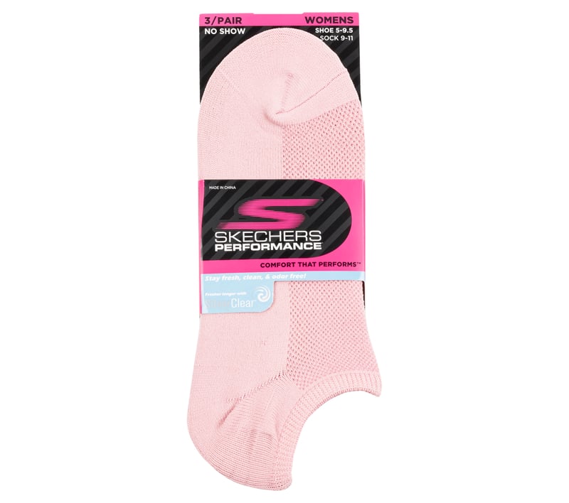 スケッチャーズ 3パック ノーショー ストレッチ ソックス | SKECHERS JP