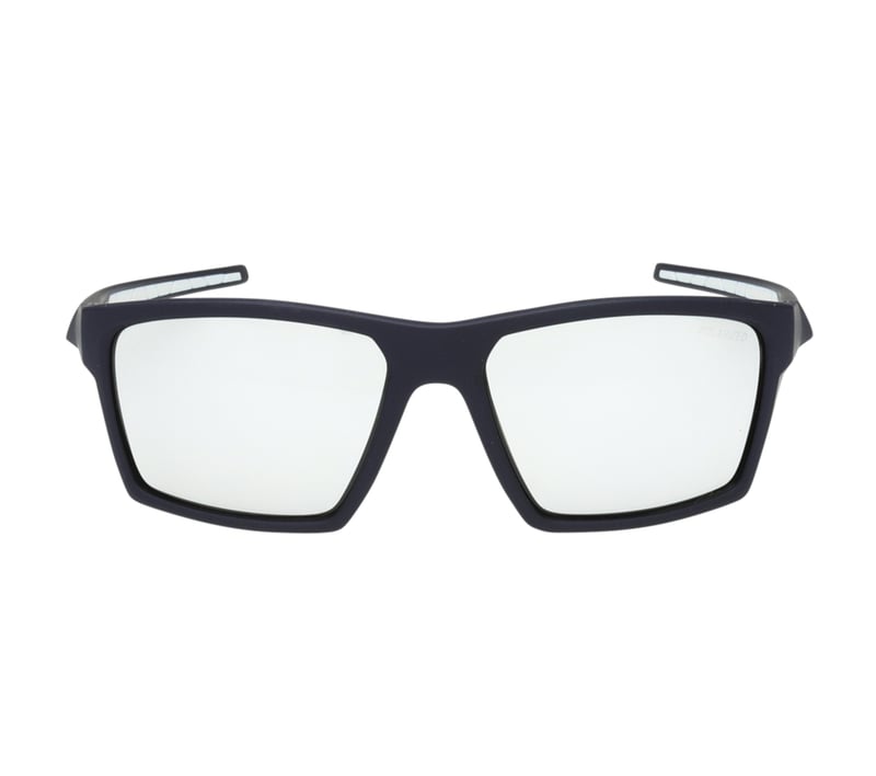 soleil27660 Performance Square Soft Touch Photochromic Sunglasses