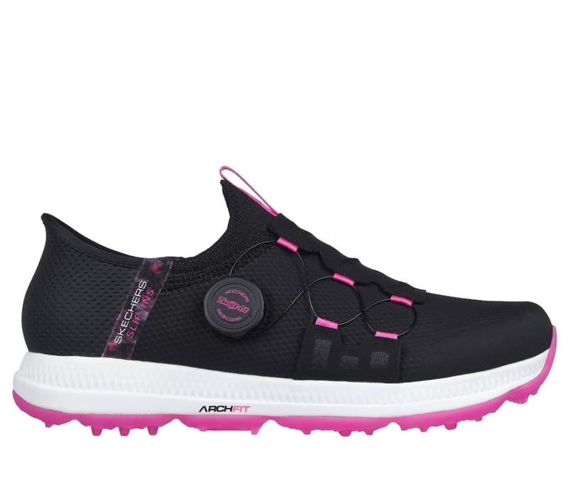 Skechers Slip-ins: GO GOLF Elite 5 - Slip 'In, NOIR / ROSE, fullimage number 0