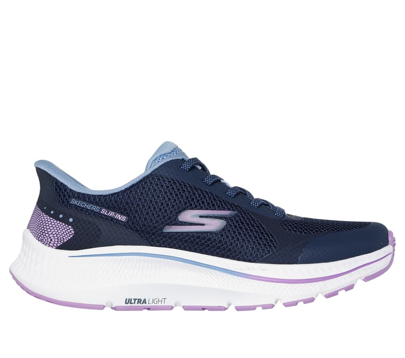 Skechers Slip-ins: GO RUN Consistent 2.0 - Captiva, NAVY / LAVENDER, fullimage number 0