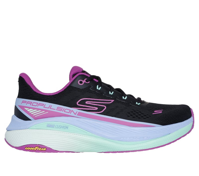 Max Cushioning Propulsion, BLACK / PURPLE, fullimage number 0