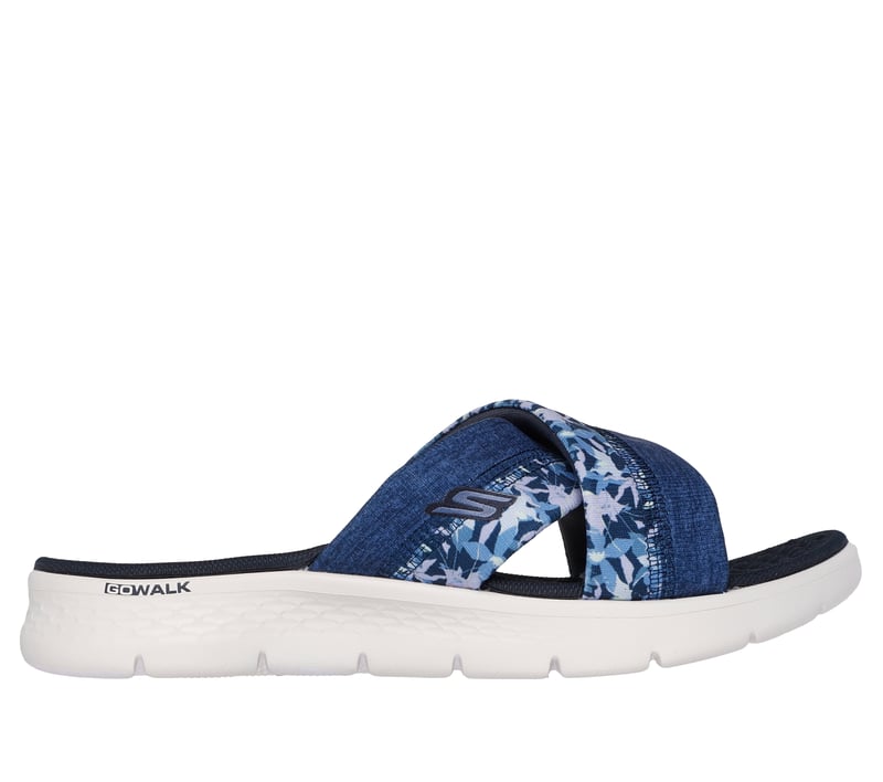 GO WALK Flex Sandal - Elsa, BLAU / MEHRFARBIG, fullimage number 0