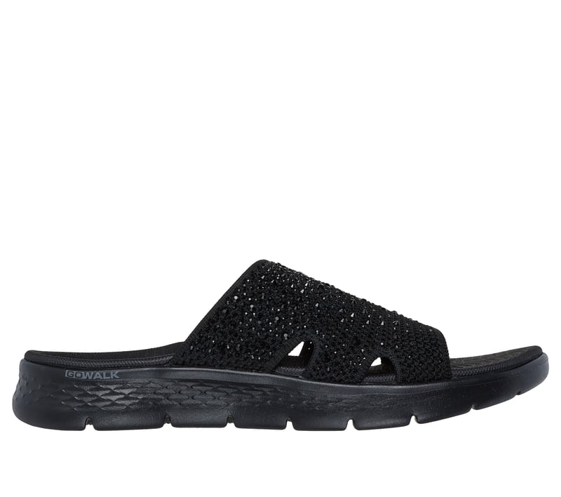 GO WALK Flex Sandal - Glitz, BLACK, fullimage number 0