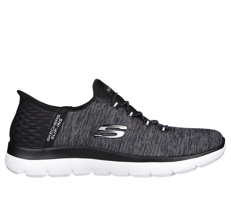 Skechers Slip-ins: Summits - Dazzling Haze, BLACK / WHITE, fullimage number 0