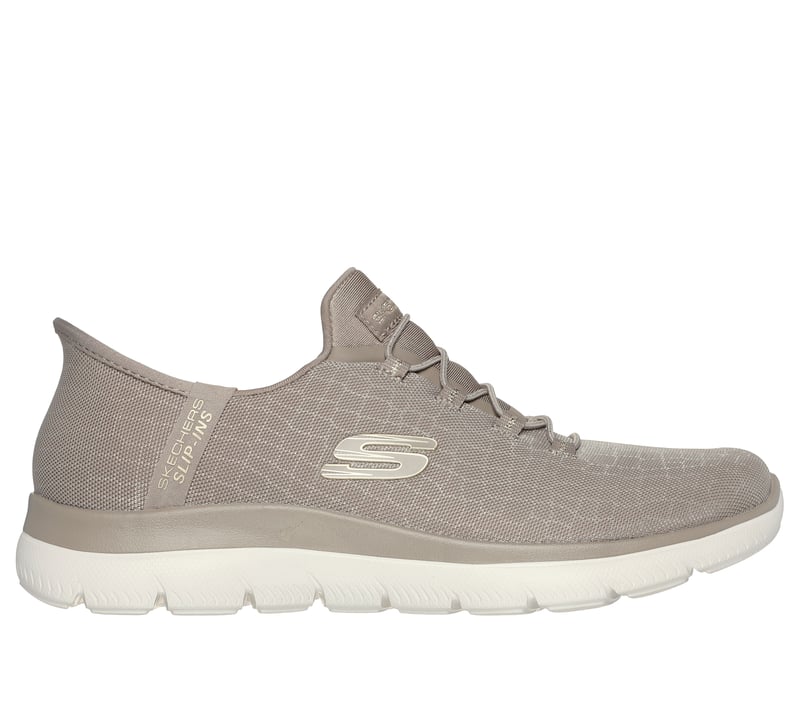 Skechers Slip-ins: Summits - Classy Night, SZAROBRAZOWY / ZLOTY, fullimage number 0