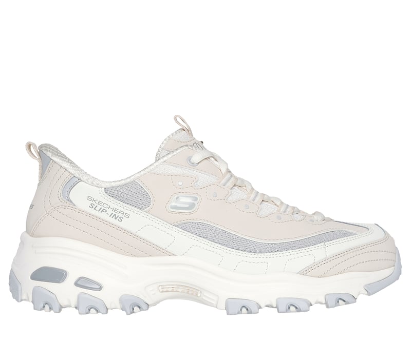 Skechers Slip-ins: D'Lites - Smooth Nostalgia, BEIGE / GRIS, fullimage number 0
