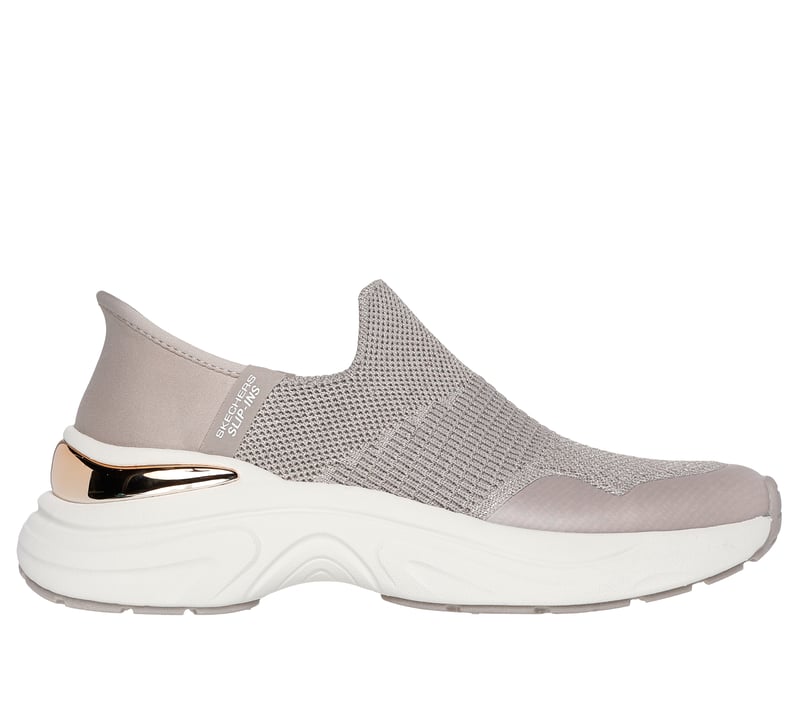 Skechers Slip-ins: Hazel - Priya, TAUPE / GOLD, fullimage number 0