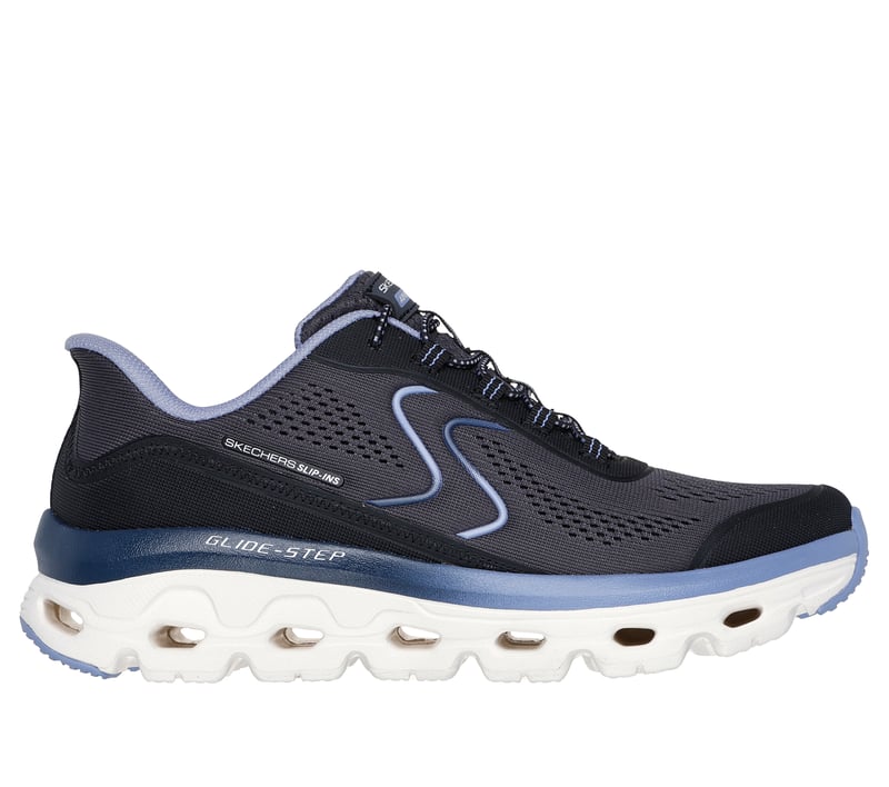 Skechers Slip-Ins: Glide-Step Sole, SCHWARZ / BLAU, fullimage number 0