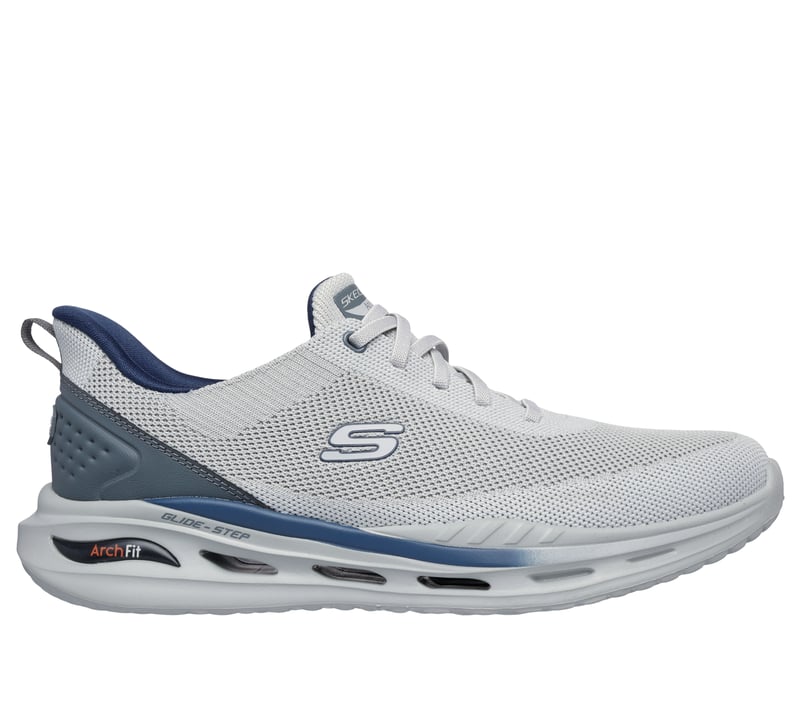 Skechers Slip-ins Relaxed Fit: Arch Fit Orvan - Kincade, LIGHT GRAY, fullimage number 0