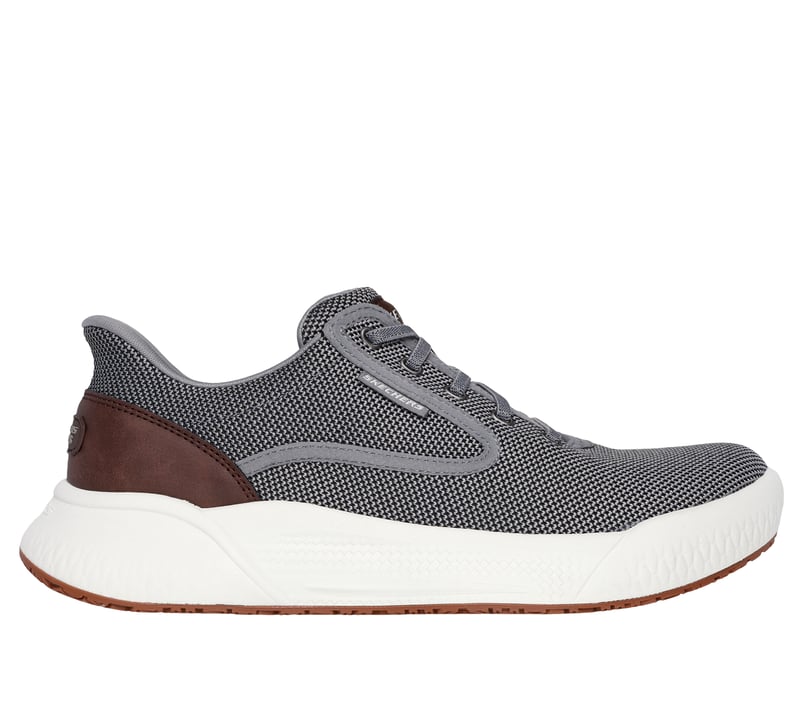 Skechers Slip-ins Relaxed Fit: Cyrus - Shaw, SZARY, fullimage number 0